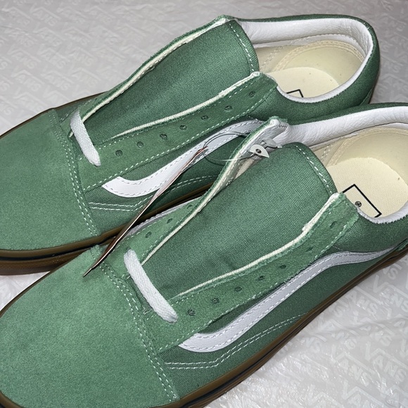 Old Skool Vans basil green sole - Picture 3 of 4